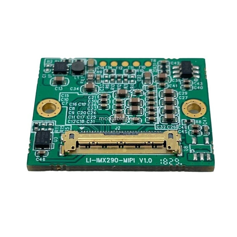 Telecamere industriali Tavole di droni LI-IMX290-MIPI 20525-030E-02 Assemblea di connettori micro coassiali 20 Gbps/ corsia