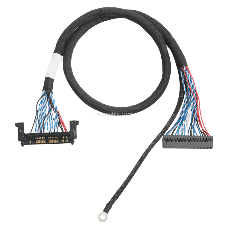 L'assemblaggio del cavo LVDS JAE FI-RE51HL 51Pin To DP2.0 30Pin Or EGN UL 1571 28AWG CABLE OEM/ODM