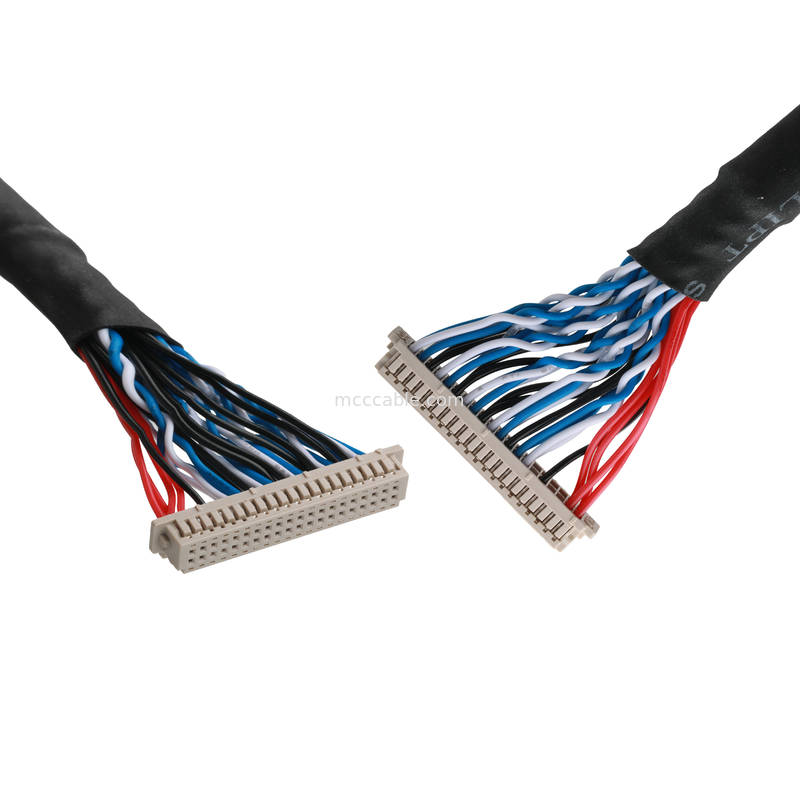 JAE FI-RE51HL-51Pin To  DF13-40DS Cavo di filo UL1061 30AWG Lunghezza Personalizzare OEM/ODM