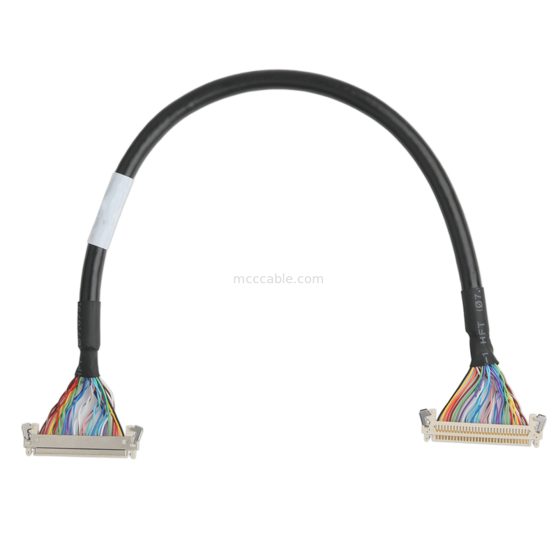 CABLE LCD JAE FI-X30HL Display Screen Cable Connector Motherboard UL20276 AWG30 con treccia e etichetta UL