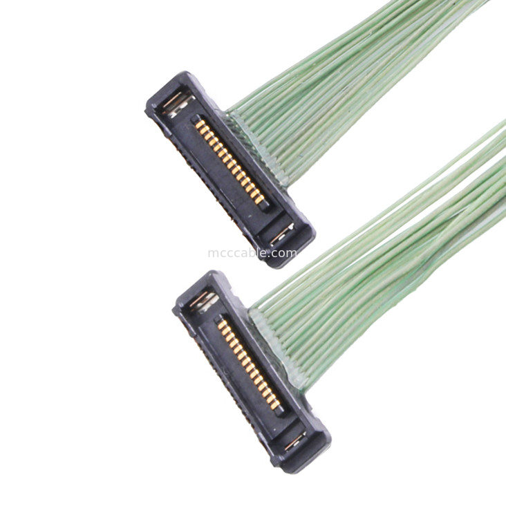 35P Micro cavo coaxiale 20380-035t-06 Lvds connettore 0.4mm angolo di passo