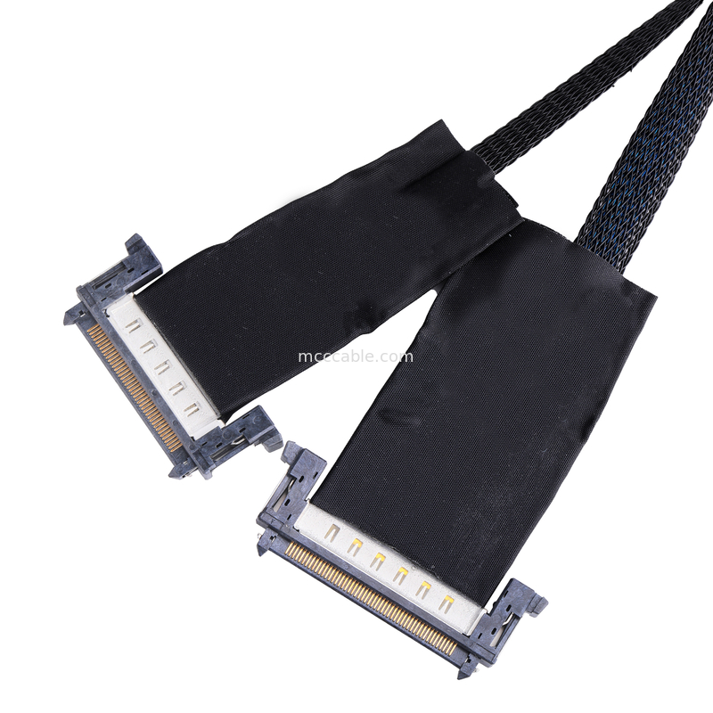 Connettore OD 0.35mm del cavo AWG40 dell'EDP di JAE Series Coaxial LVDS con ROHS