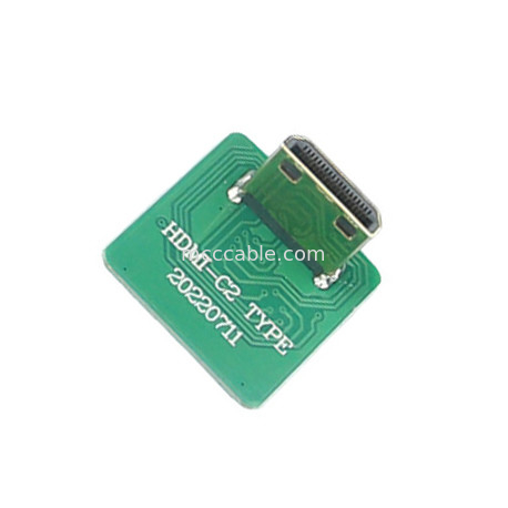 Mini Hdmi Elbow Head Hd Cable Adapter mini Hdmi-C2 To 20525-020E-02 To Board Connettore laterale passo 0,4 mm