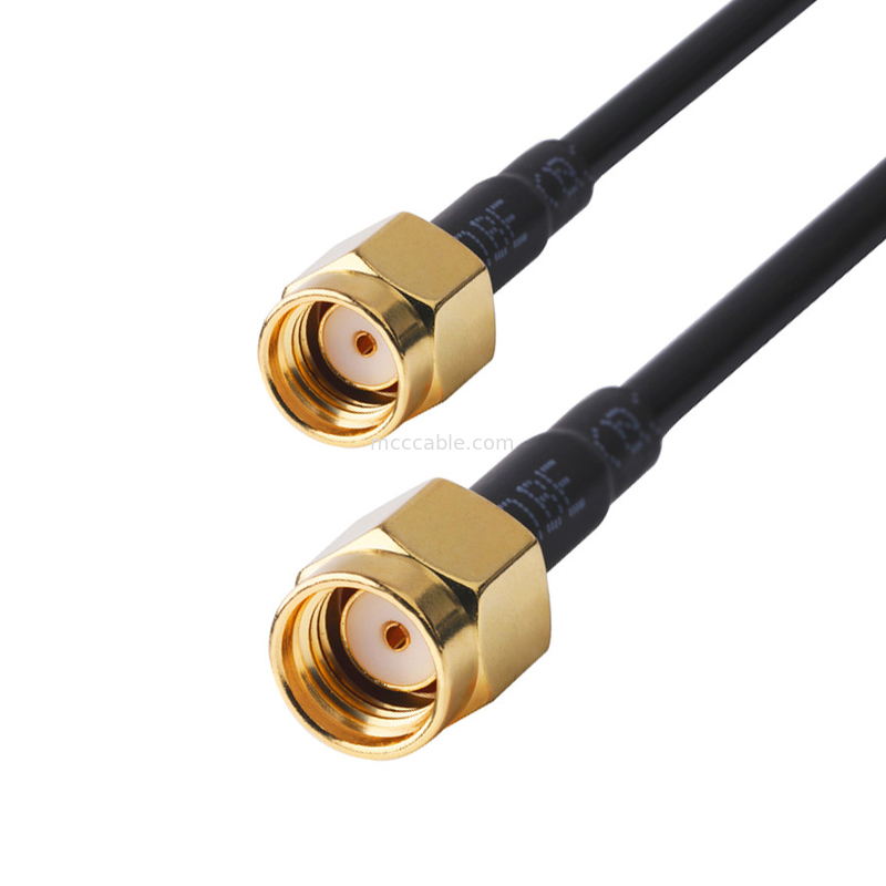 Collegatore RF 50 ohm Impedenza Lmr100 RF Cavo coassiale Cavo LCD nero Lvds cavo samtec cavo ad alta velocità