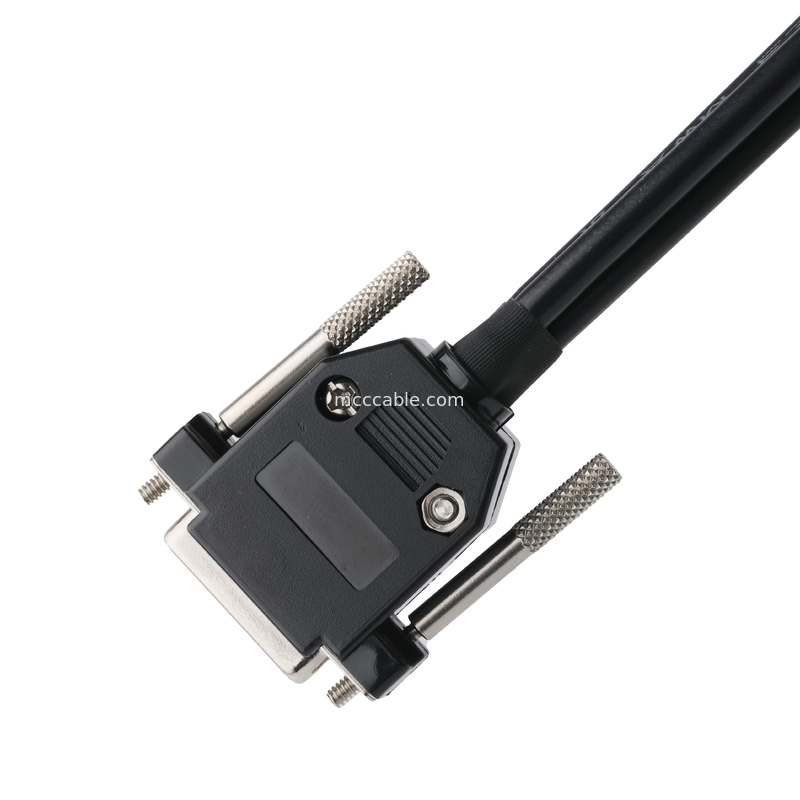 Collegatori di cavi industriali personalizzati DB-15P Femminile a HSG 43025-0800 passo 3,0 mm e 691352710003 passo 5,8 mm