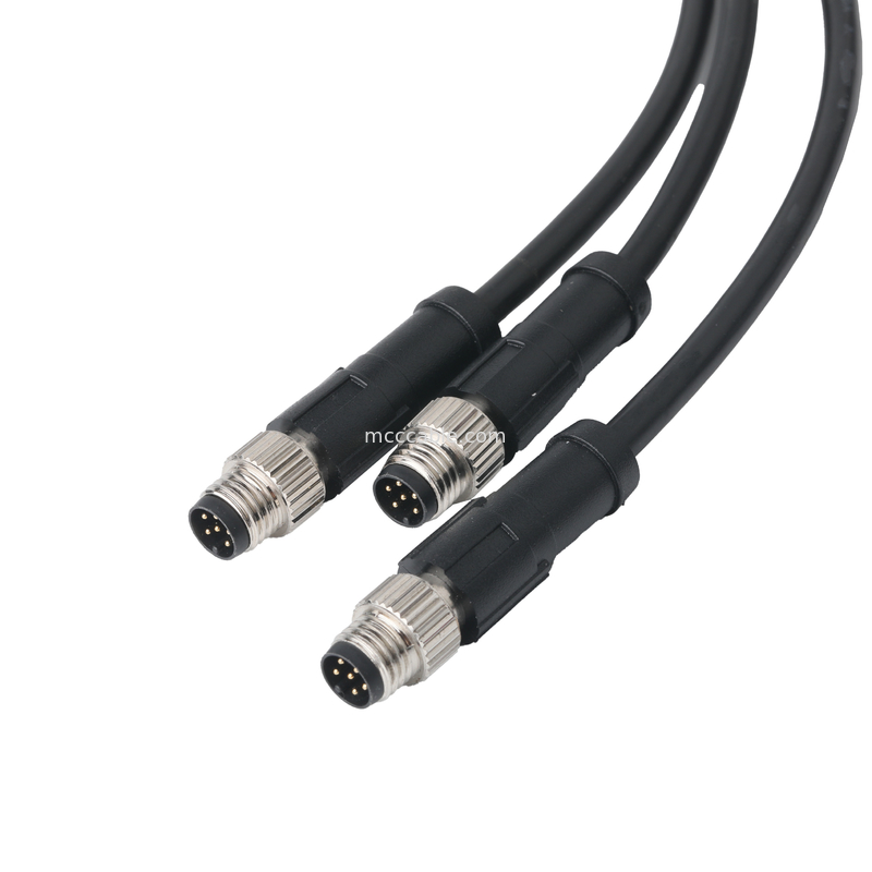 XHB-12P a M8 CONN Assemblaggio del cavo e DC CONN O 43025-0400 CONN Pitch 3.0mm OEM/ODM