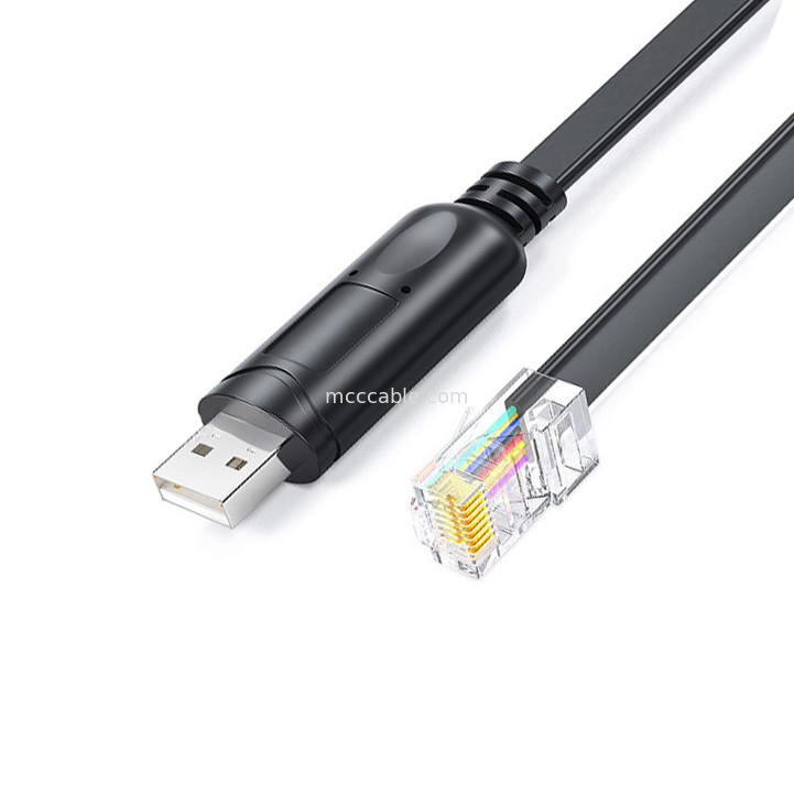 USB-A a RS485 RJ45 Cavo seriale 8P8C Compatibile con RS485 Linea di debug della configurazione di comunicazione