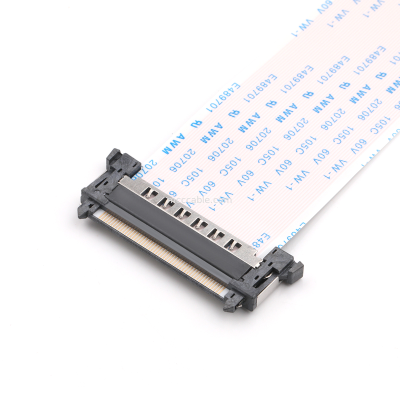 RE51 CONNGolden Pins UP FPC FFC cavo 51Pin 0,5 mm di passo Flessibile cavo piatto 300 mm di lunghezza