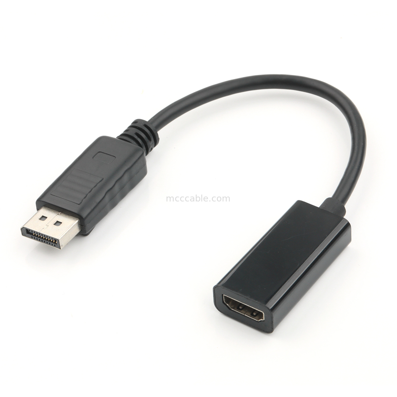 DP maschio ad adattatore HDMI femmina trasmissione del segnale industriale HD, supporto 4K 8K