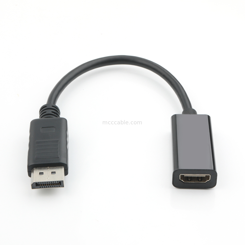 DP maschio ad adattatore HDMI femmina trasmissione del segnale industriale HD, supporto 4K 8K