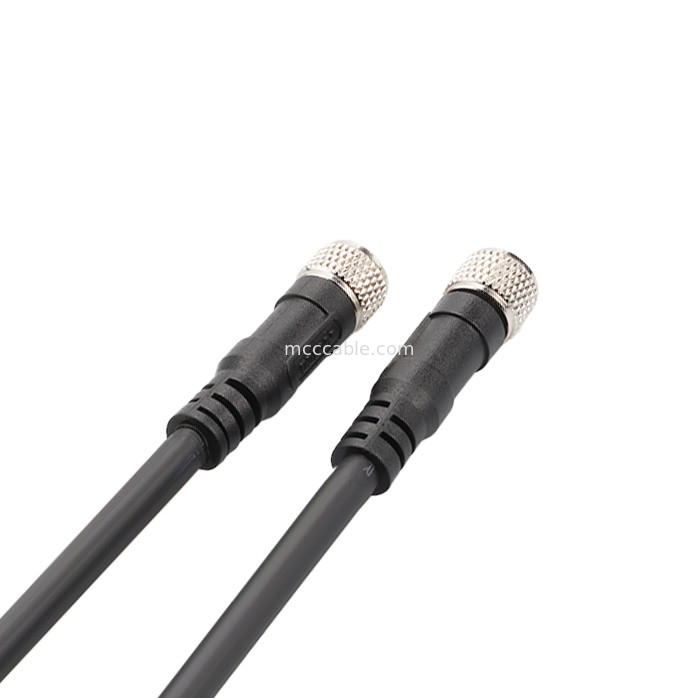 Collegatore industriale M8 Collegatore impermeabile a forma circolare a iniezione maschio femmina 6 pin