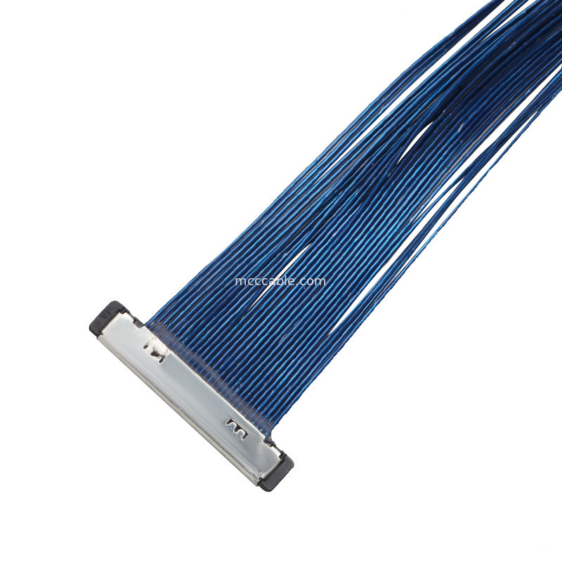 Connettore coassiale dell'esposizione di 30 di Pin micro lvds dell'assemblaggio cavi 20380-R30T-06 dell'EDP