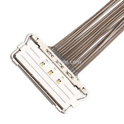connettore coassiale dell'esposizione dei lvds di  20679-20p del cavo dell'EDP del passo LVDS di 0.4mm micro