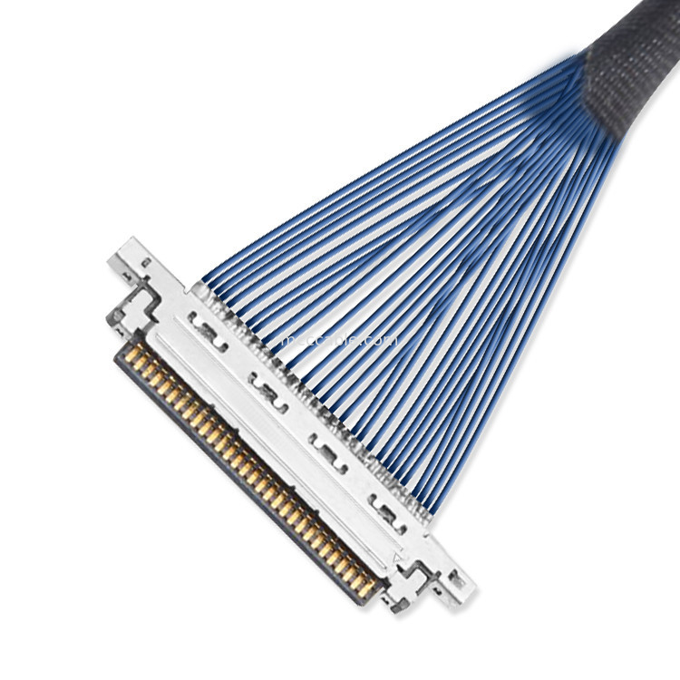 Cable Micro Coaxial LVDS di lunghezza personalizzata da 0,4 mm 20453z-030 SD a 20347 con blocco meccanico