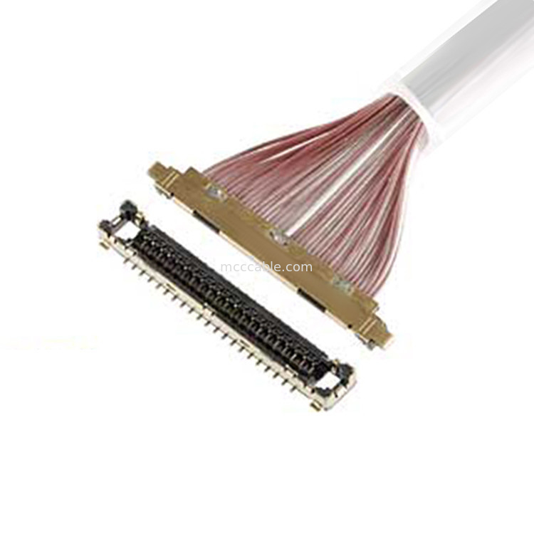 30P Cable Micro Coaxial 20531 030t 02 Cable Micro Coaxial, LCD Edp Cable 0,25 mm di passo