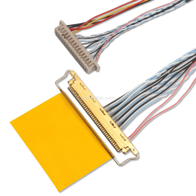 1.25mm 0.5mm Lvds Cavo coassiale Df13 30ds 1.25 a 20453-240T-03 0,5mm passo