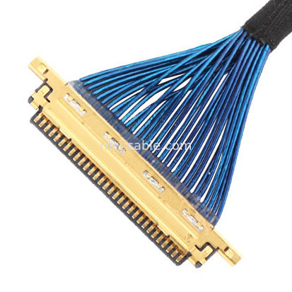Micro coassiale 20453-230T-03 a 20453-230T-03 Lvds Edp Assemblaggio del cavo 0,5 mm Pitch