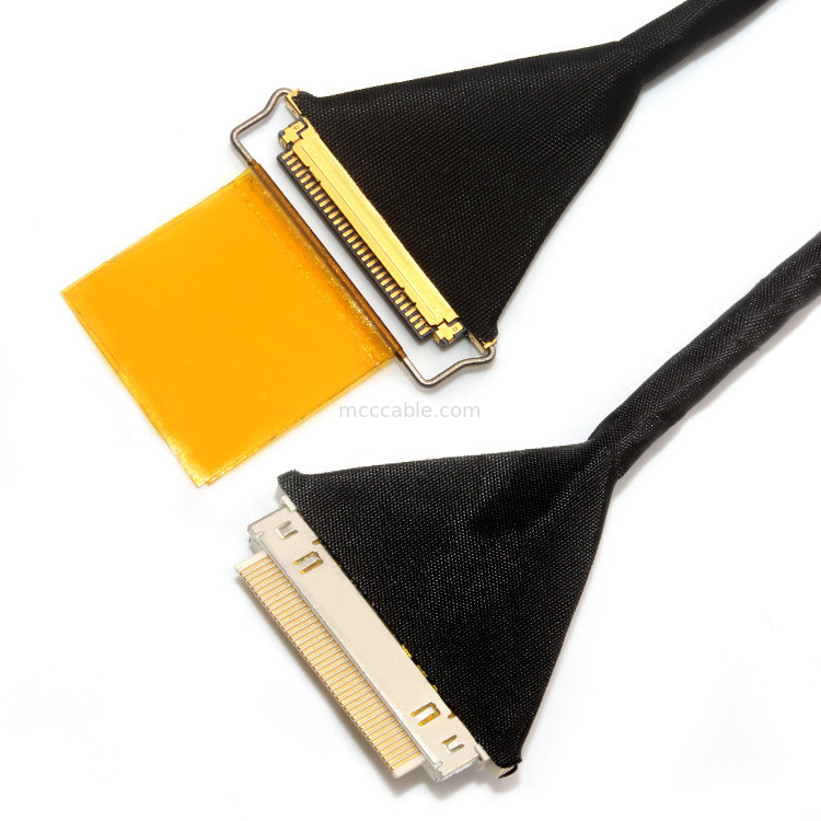 Lvds edp cable lcd cable Aces 50204 030 To 20453-230t 30 pin