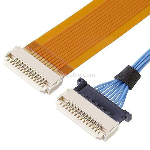 Spina 10 Pin Parts Micro Coaxial Cable del recipiente di DW5 20597 20598-010T-02 010E-02