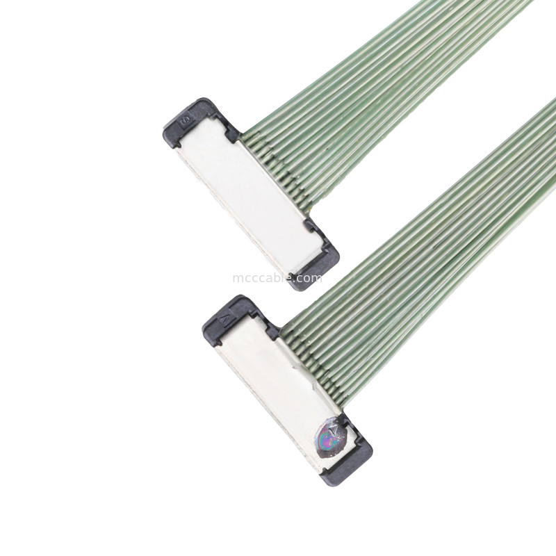 Cavo del connettore di perno dei lvds 20 del connettore di cavo coassiale del micro della spina del recipiente di SS 20380-R20T-06