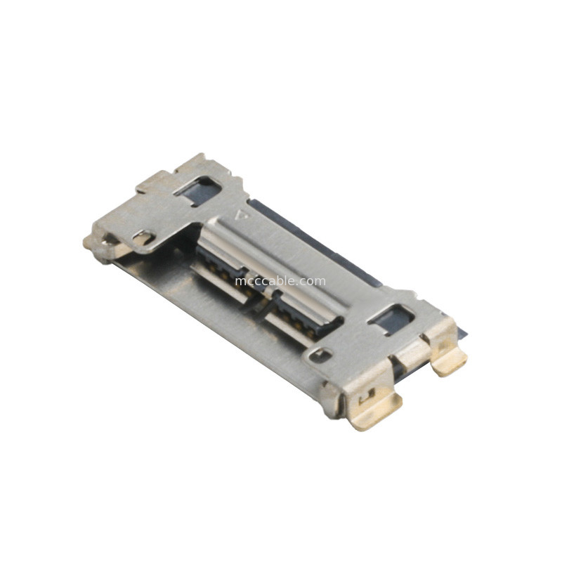 20633 Serie 20Gbps/ corsia 20525-210E-02 Micro connettore coassiale 0,4 mm