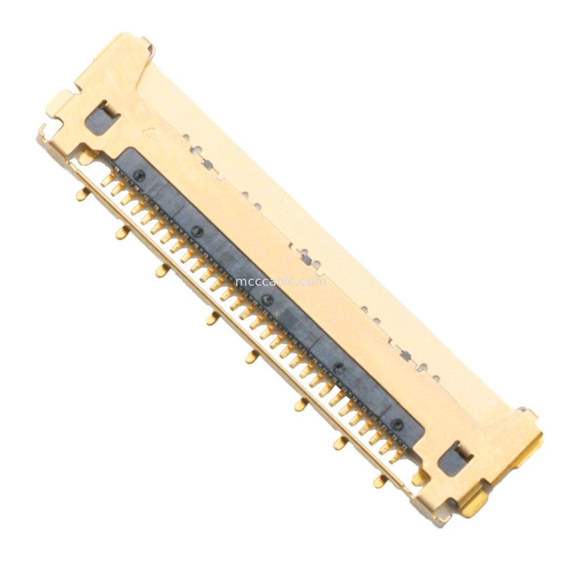 20682-020E-02 Assemblaggio orizzontale di cavi LVDS coassiali ultrafini di 0,4 mm di passo di contatto