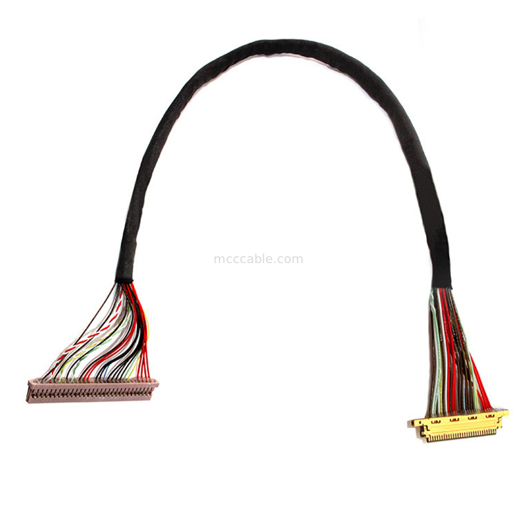 0.4mm / 1.25mm Pitch 30PIN a 30PIN I 20453 Lvds Cable per monitor LCD