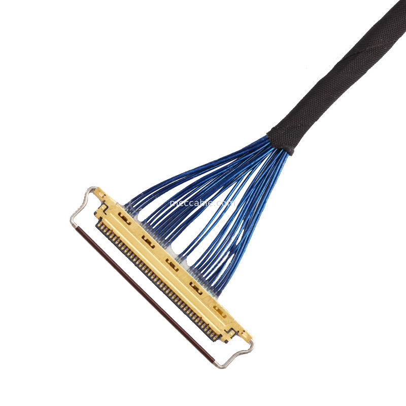 Passo 20453-330t-13 di  0.5mm del cavo dell'EDP di 44AWG SGC LVDS a 20453-340t-13