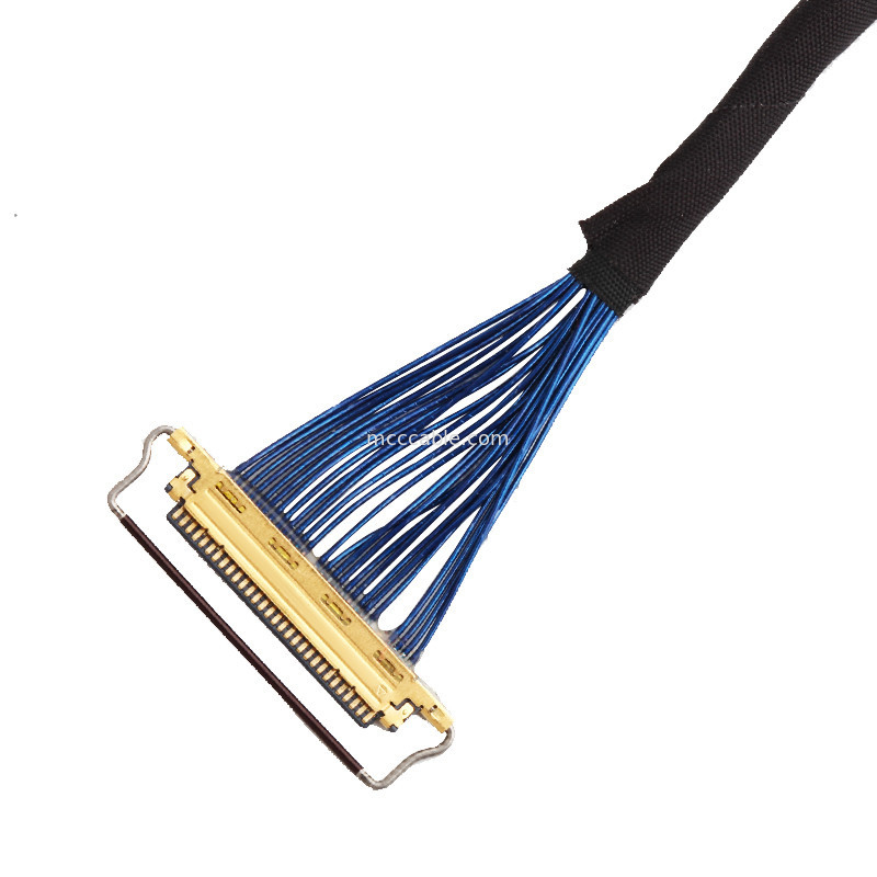 Passo 20453-330t-13 di  0.5mm del cavo dell'EDP di 44AWG SGC LVDS a 20453-340t-13