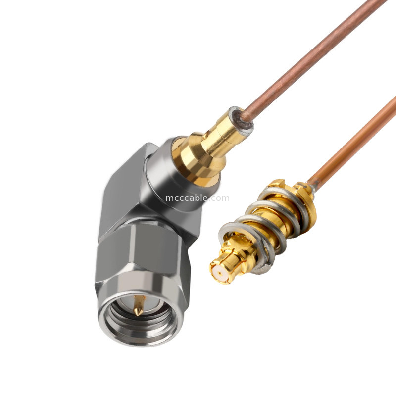 Vita 67 Smpm cavo coassiale rettilineo semi rigido Jack To Ra Sma Plug connessione Sro47