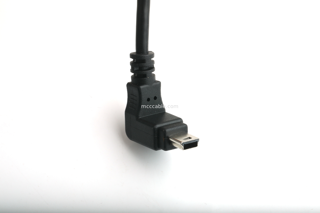 MONTABLE PORT USB TIPO B FEMMILE PANEL MOUNT ADAPTATORE A USB MINI-B maschio angolo superiore con stampaggio