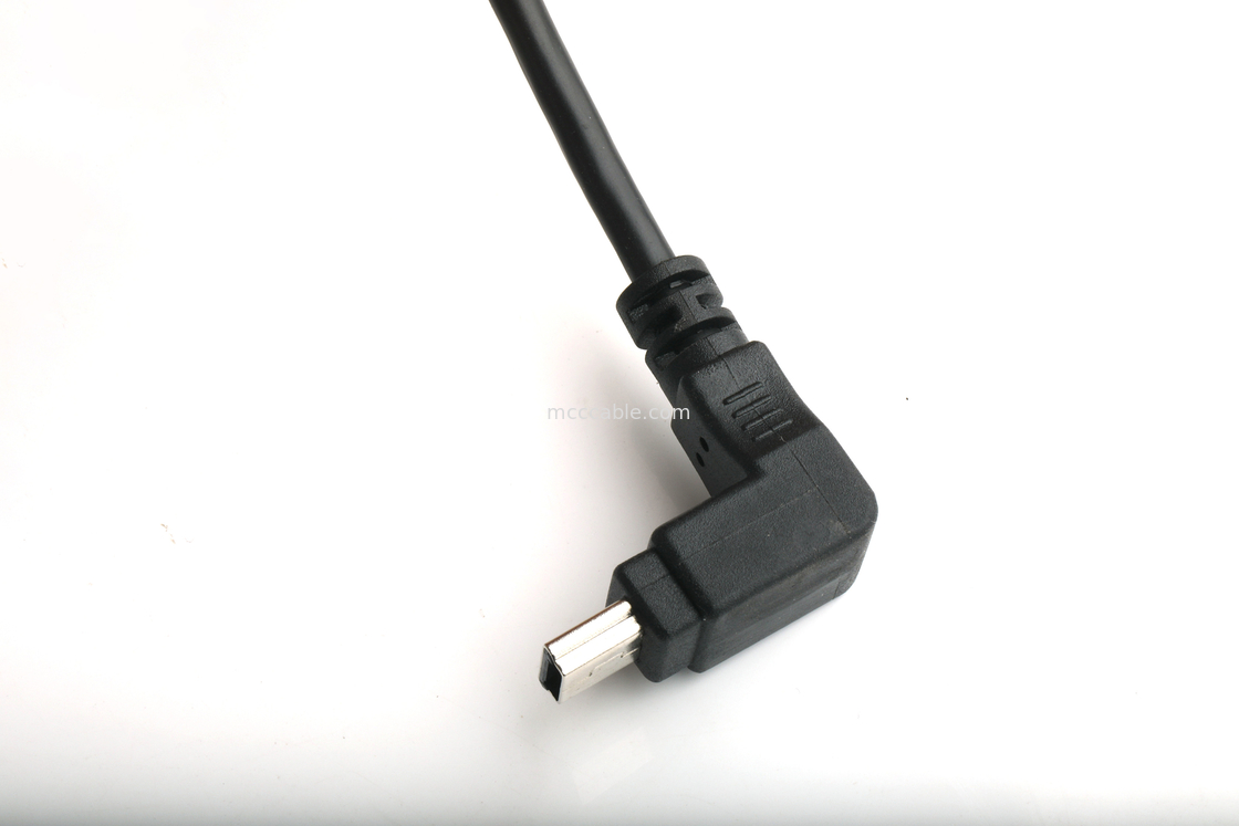 MONTABLE PORT USB TIPO B FEMMILE PANEL MOUNT ADAPTATORE A USB MINI-B maschio angolo superiore con stampaggio