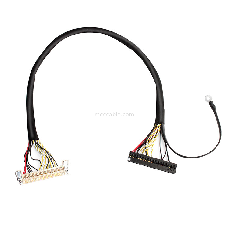 30 assemblaggio cavi di Pin LVDS, 51 cavo di Pin FI X30HL-B Lvds per il pannello dell'affissione a cristalli liquidi