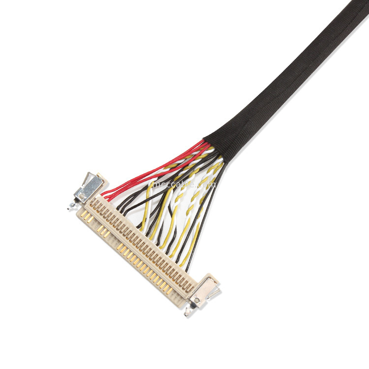 30 assemblaggio cavi di Pin LVDS, 51 cavo di Pin FI X30HL-B Lvds per il pannello dell'affissione a cristalli liquidi