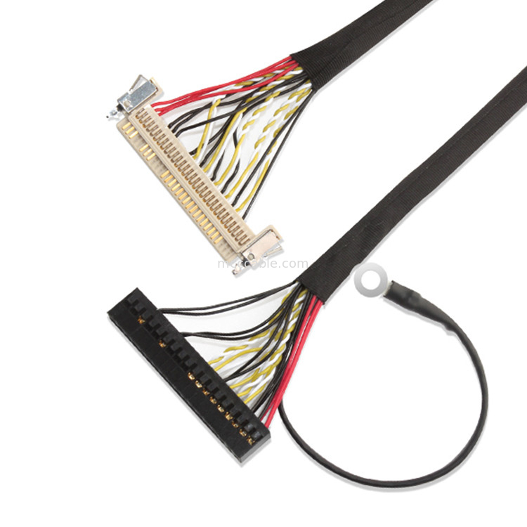30 assemblaggio cavi di Pin LVDS, 51 cavo di Pin FI X30HL-B Lvds per il pannello dell'affissione a cristalli liquidi