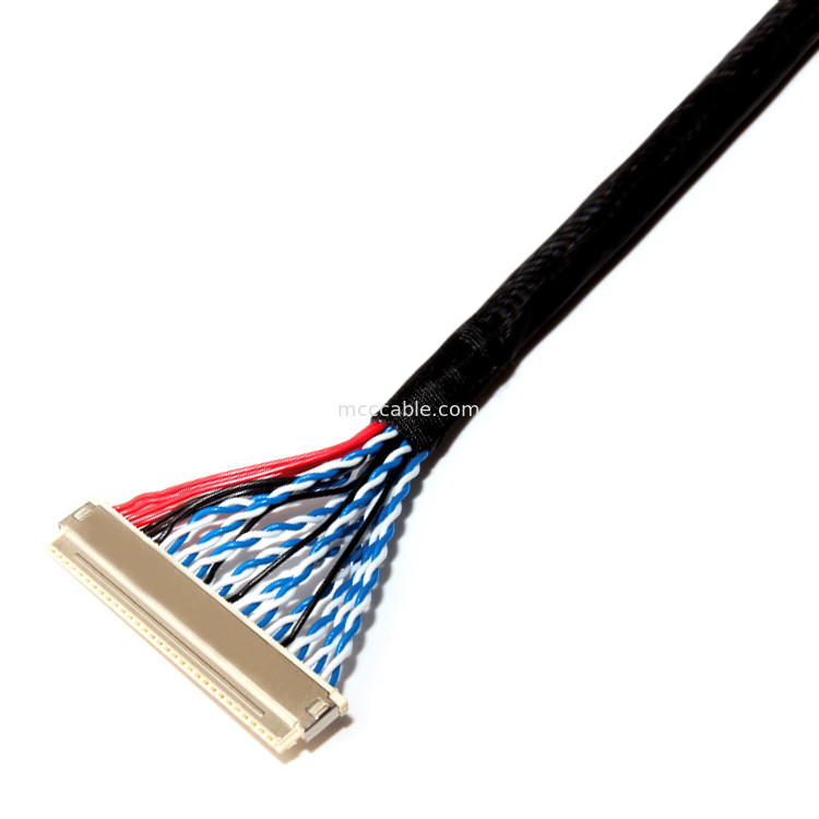 Pin 30 di FI X30H Lvds 30 connettore dell'esposizione di 32 36 lvds dell'AWG JAE Connector For Lcd Panel