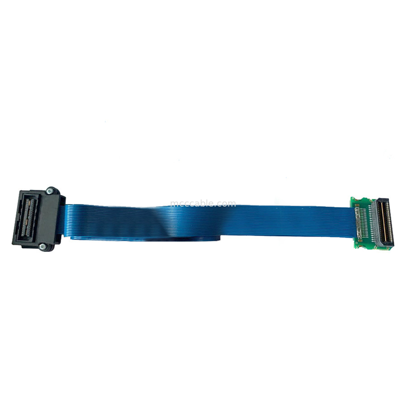 Abitudine 0.50mm QSH 030 connettore ad alta velocità F - D dell'esposizione di 01 di Samtec lvds del cavo