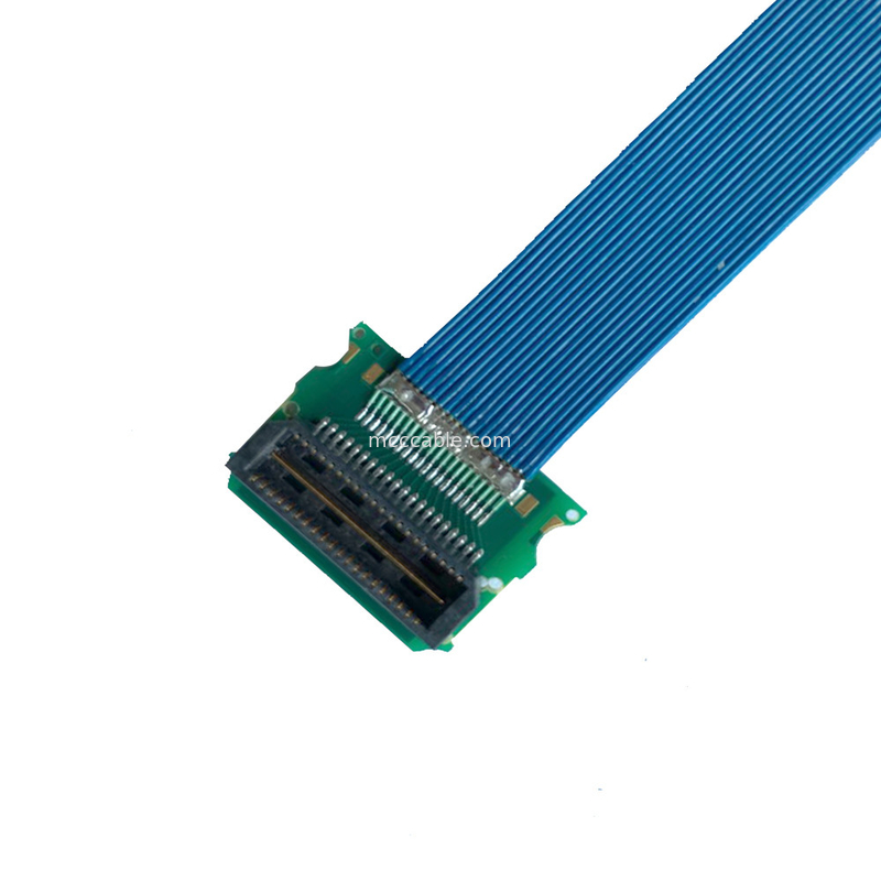 Abitudine 0.50mm QSH 030 connettore ad alta velocità F - D dell'esposizione di 01 di Samtec lvds del cavo