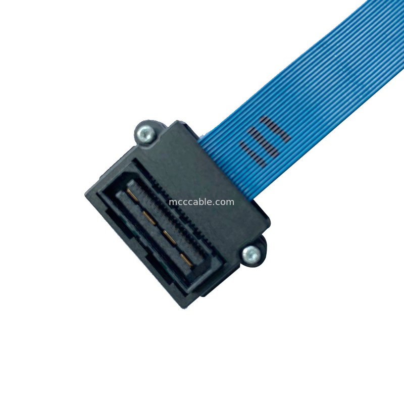 Abitudine 0.50mm QSH 030 connettore ad alta velocità F - D dell'esposizione di 01 di Samtec lvds del cavo