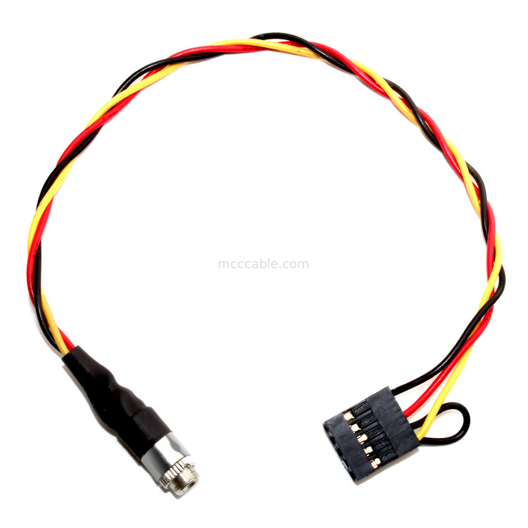 PRESA del SUPPORTO del PANNELLO dell'INTESTAZIONE 3.5MM di Molex 22-55-2101 del PASSO di 10POS 2.54MM AUDIO