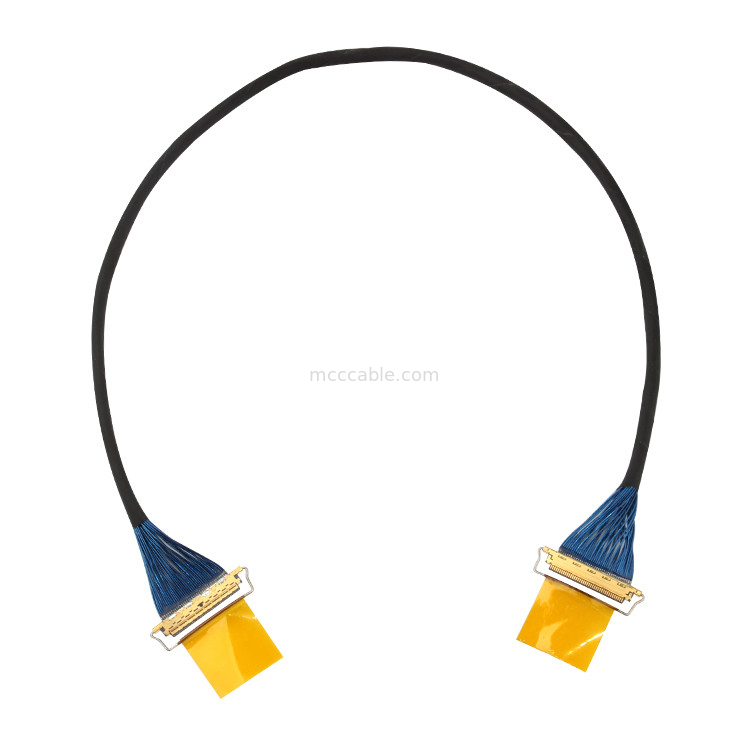 20 GBP/vicolo Mini Coax Cable High Data Rate Transfer For Thunderbolt 3 connettore dell'esposizione di 20633 lvds 40T 01