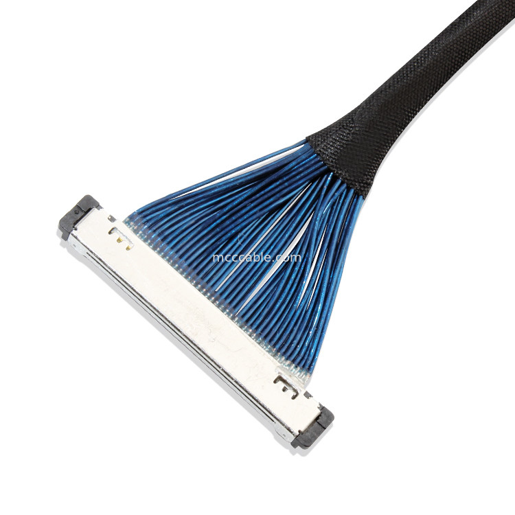 0.4mm Microcavo coaxial Edp 40 Pin 20373 2182 20374 20380 cavo lvds