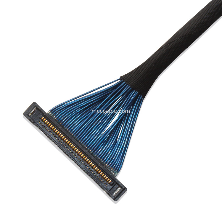 0.4mm Microcavo coaxial Edp 40 Pin 20373 2182 20374 20380 cavo lvds