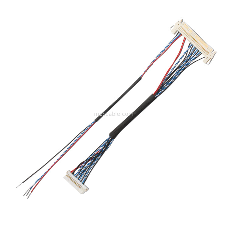 30 Pin Lvds Cable, 30 Pin Lcd Panel Fi X30HL B al cavo di DF19 20S Lvds