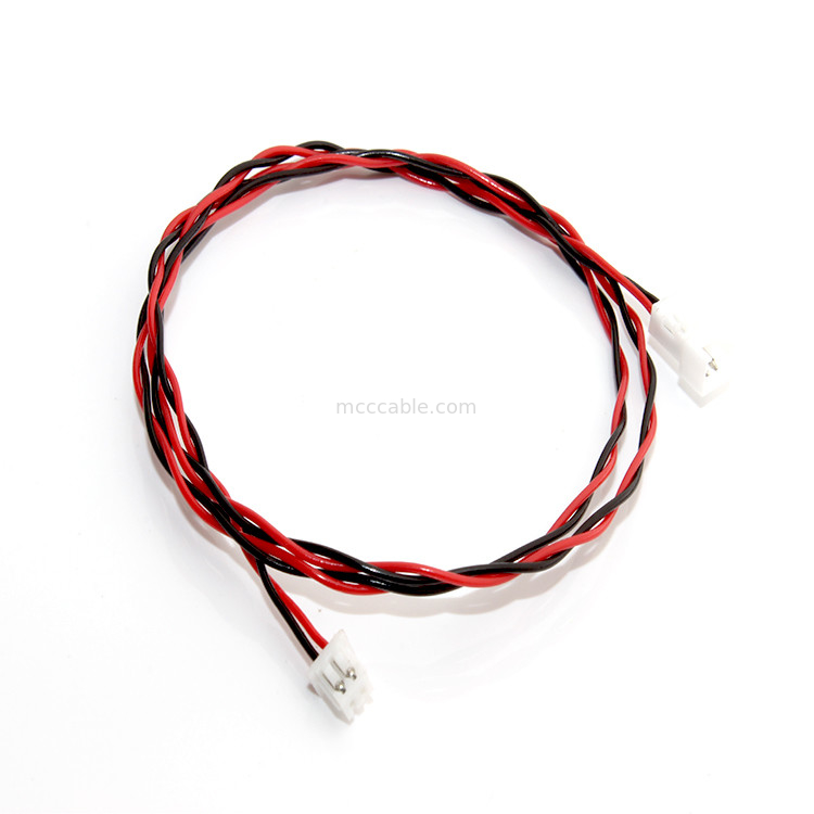 Cablaggio su ordinazione 2pin JST PH2.0 del cavo per il connettore elettrico dell'esposizione dei lvds della bicicletta