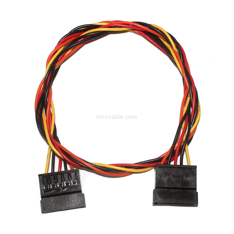 Connettore femminile dell'esposizione dei lvds del cavo del passo del cavo elettrico di Molex 0679260011 Sata 3.81mm