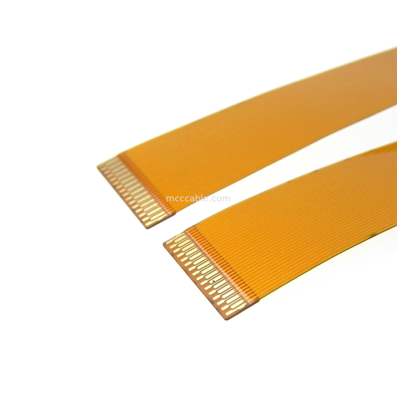 Il bordo FFC FPC cabla 0,3 millimetri lancia 21pin il cavo del connettore di perno dei lvds 21 di lunghezza 60mm