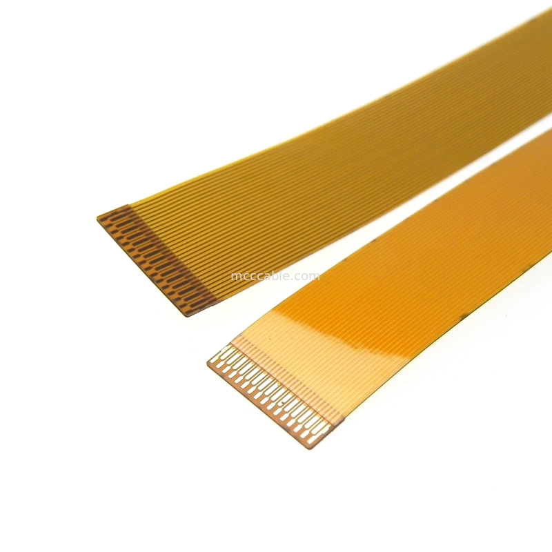 Il bordo FFC FPC cabla 0,3 millimetri lancia 21pin il cavo del connettore di perno dei lvds 21 di lunghezza 60mm