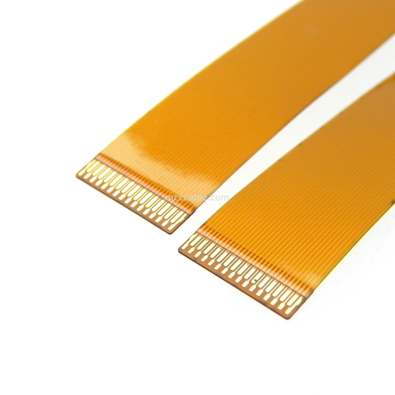 Il bordo FFC FPC cabla 0,3 millimetri lancia 21pin il cavo del connettore di perno dei lvds 21 di lunghezza 60mm