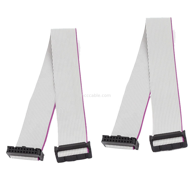 2,54 millimetri del passo di cavo a nastro flessibile piano, 10 lunghezza del cavo 60mm di Pin IDC